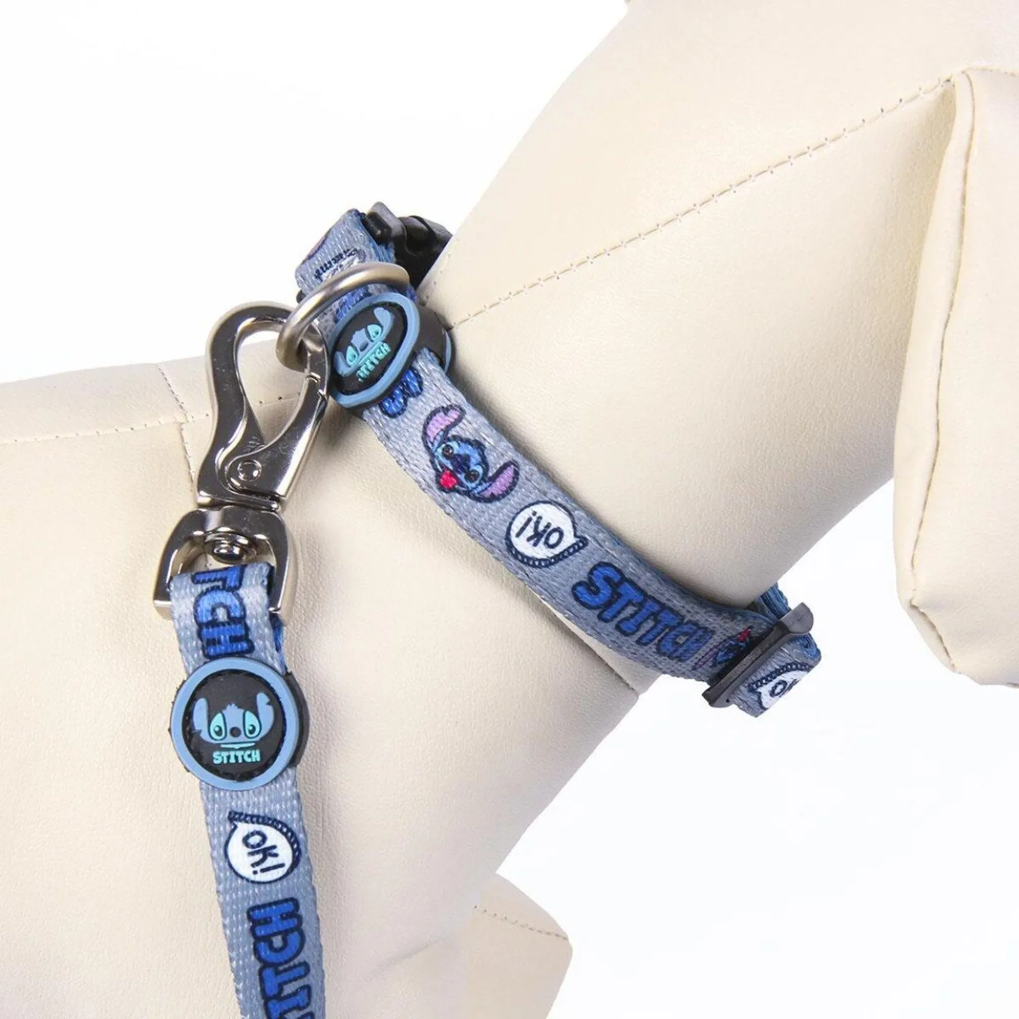 Hundehalsband Stitch – Dunkelblau